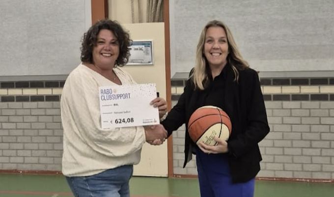 Rabo ClubSupport cheque overhandiging